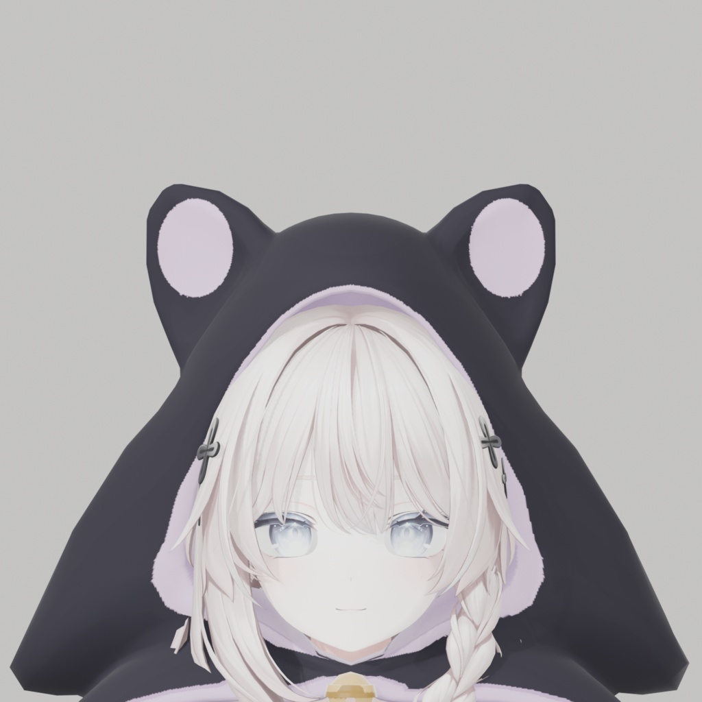【しなの対応】猫耳フード付きワンピース 6点セット - VOILE 01