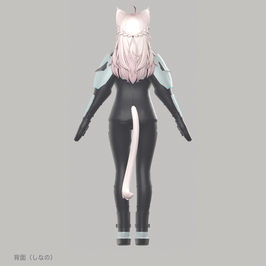 【しなの/ミルティナ/マヌカ対応】テックスーツ 7点セット ボディスーツ アーマー バイザー グローブ ブーツ