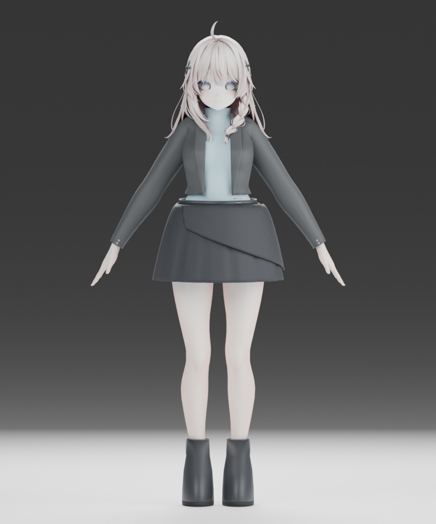 【しなの／ミルティナ／マヌカ／キプフェル対応】CITYLINE｜ショートジャケット×アシメスカート - VOILE 25