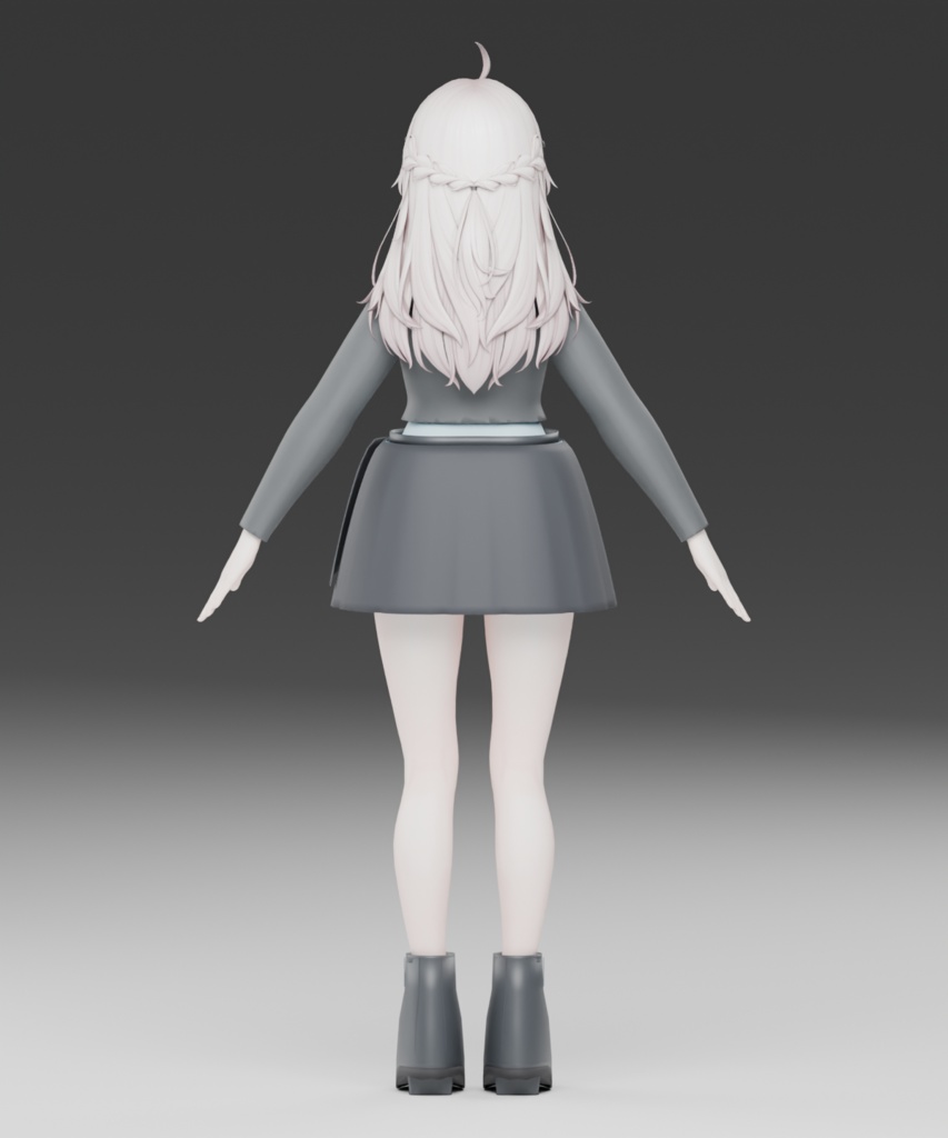 【しなの/ミルティナ/マヌカ/キプフェル対応】CITYLINE|ショートジャケット×アシメスカート - VOILE 25