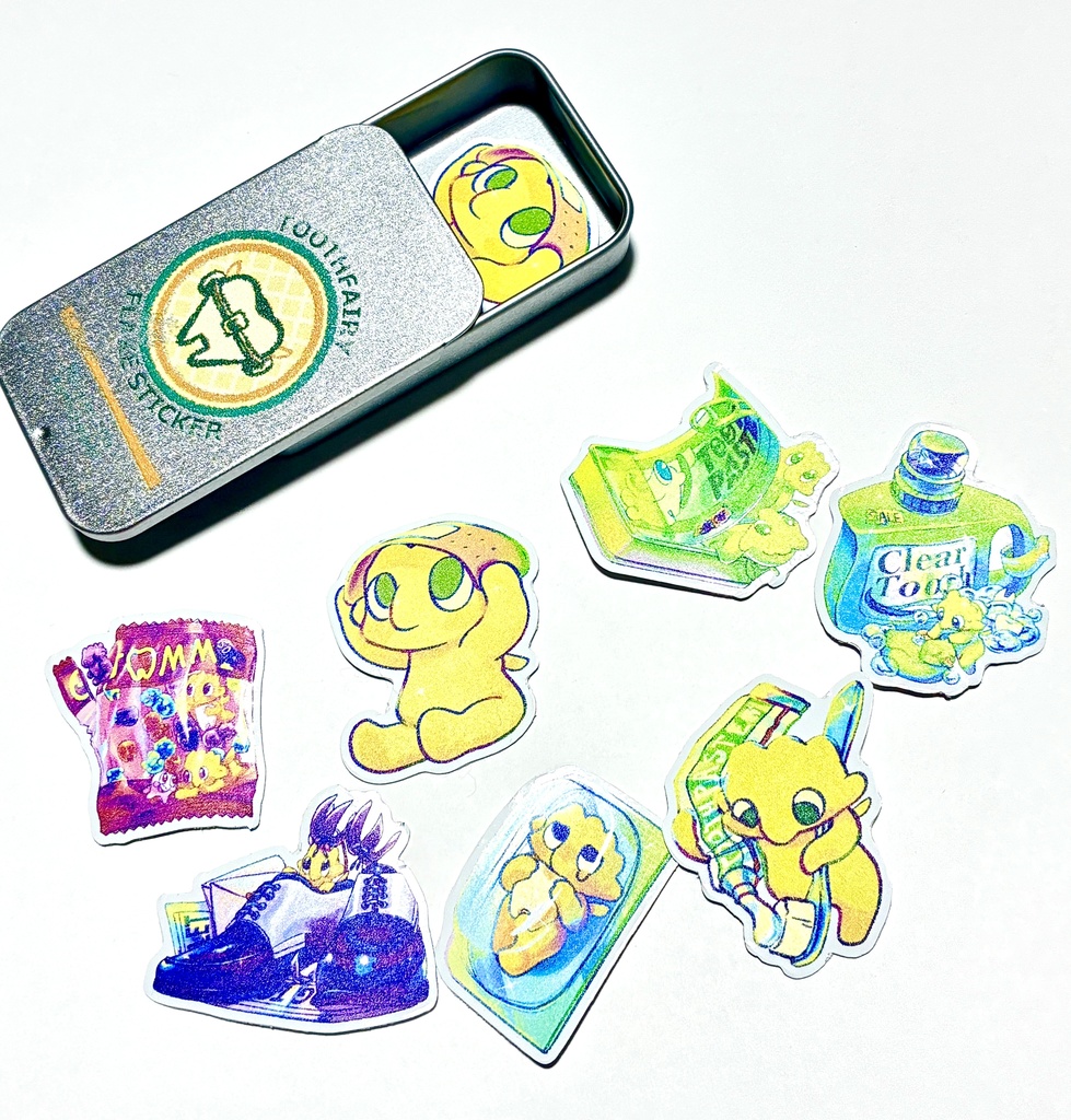 もちもち歯の妖精フレークシール