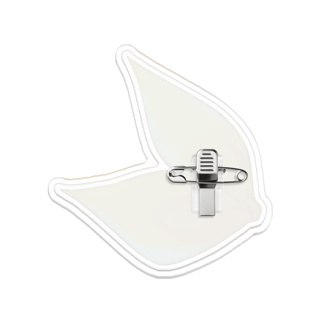 Vtuberのここ アクリルバッジ リボン