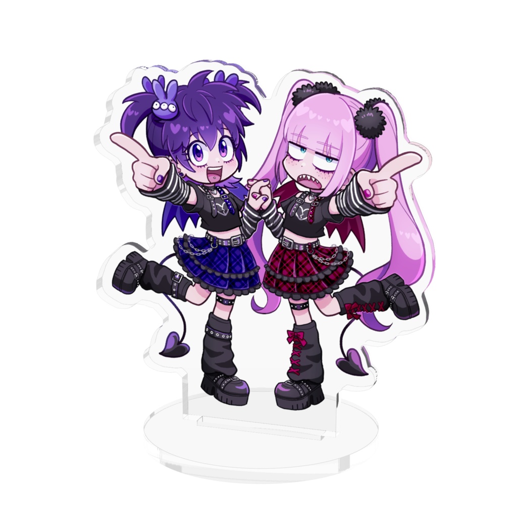アクリルスタンド  てこめぐ(悪魔)