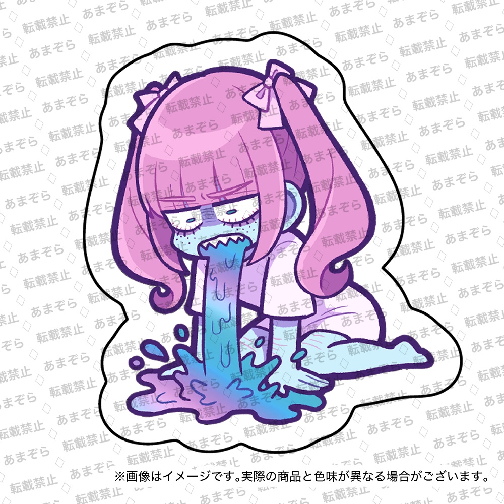 ホログラムステッカー/てこ(しぬきゅん)