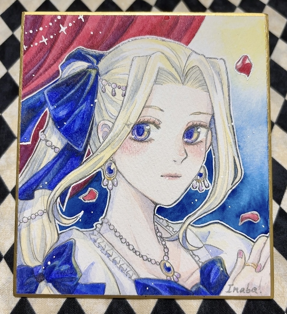 FF6 ミニ色紙原画