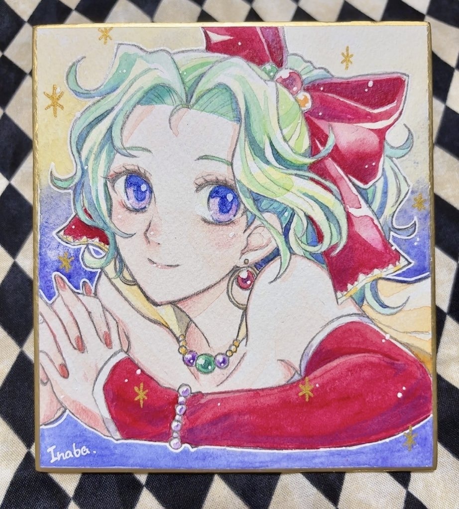 FF6 ミニ色紙原画