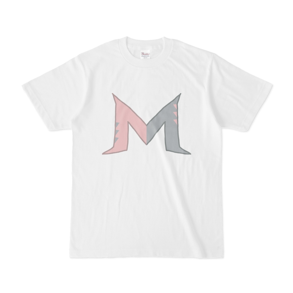 ソックス柄イニシャルTシャツ