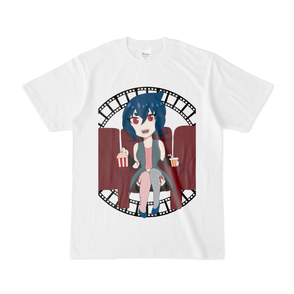 メグと映画に行こう!Tシャツ