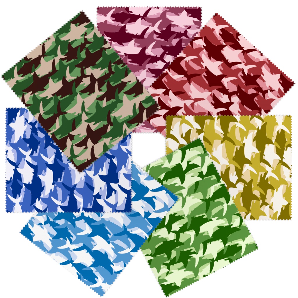 サ迷彩メガネ拭き