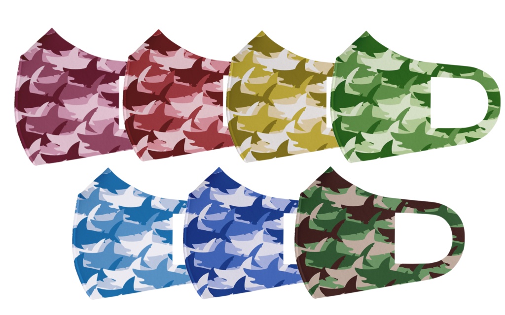 サ迷彩フルグラフィックマスク［SUZURI館商品］