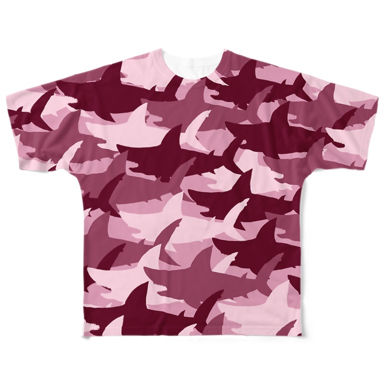 フルグラフィックサ迷彩Tシャツ［SUZURI館商品］