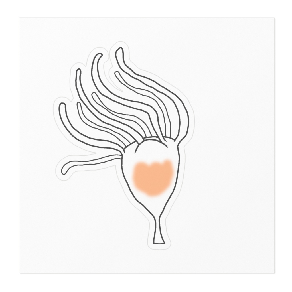 ゆるポリプステッカー