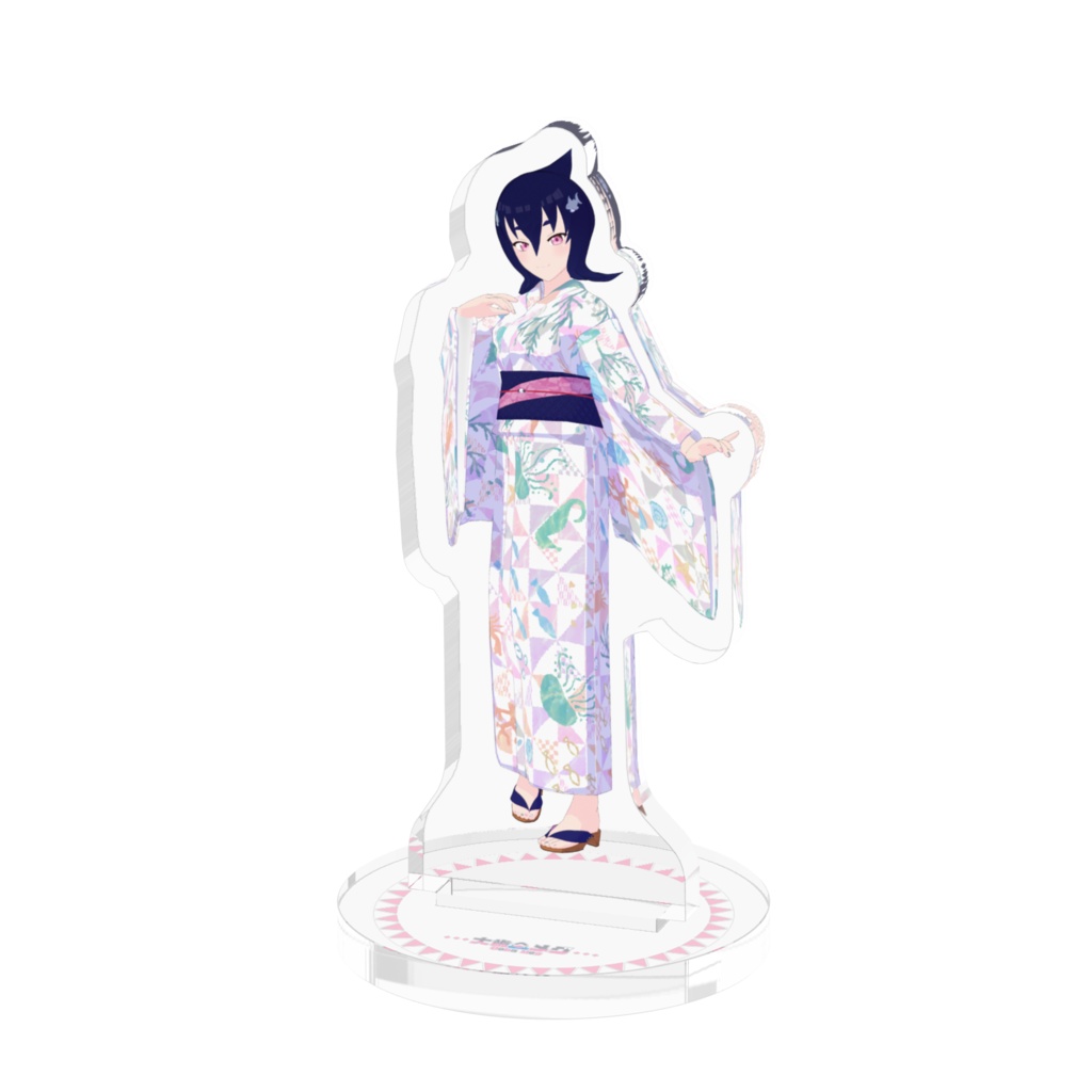 浴衣メグ-アクリルフィギュア