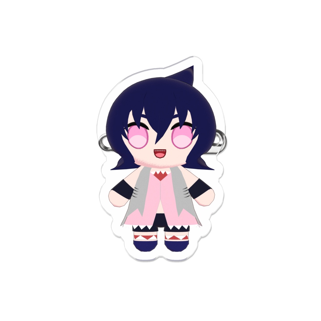メグぬいアクリルバッジ