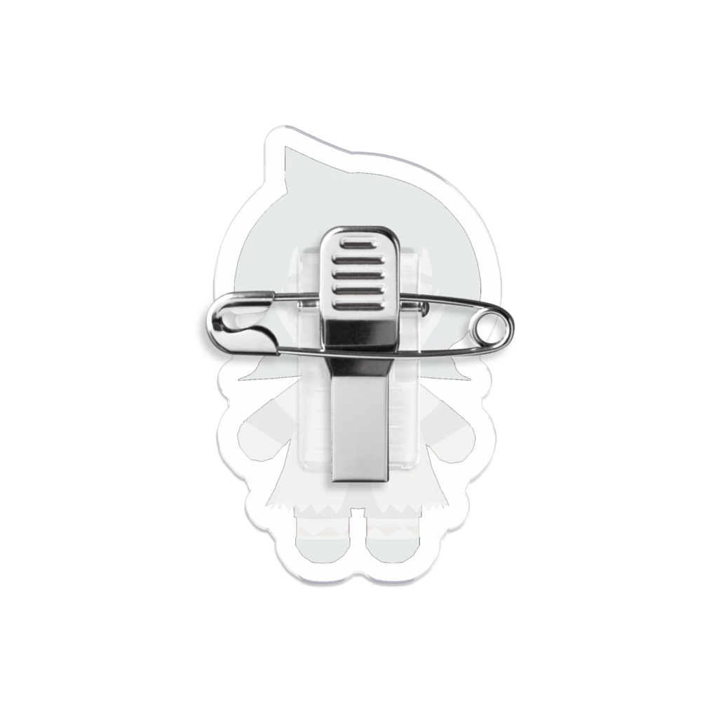 メグぬいアクリルバッジ