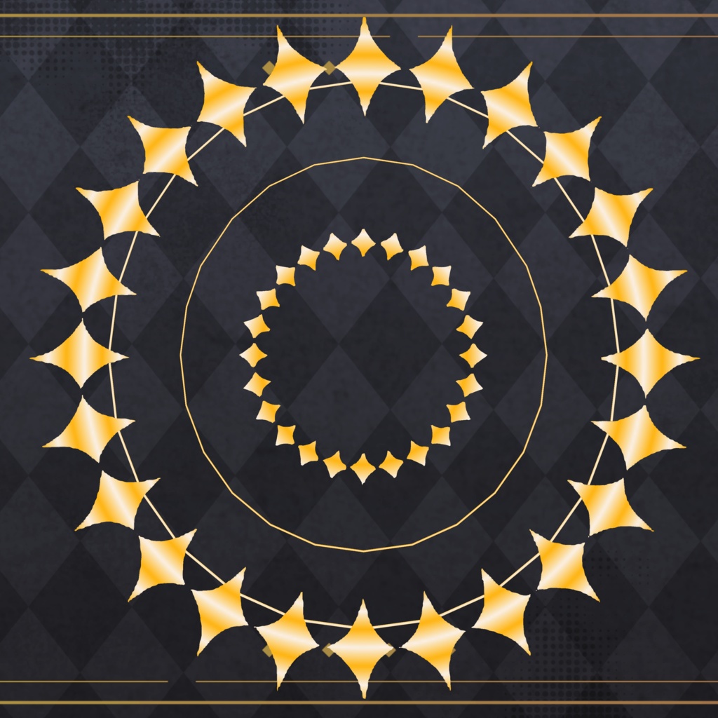 【VRoid】キラキラヘイロー