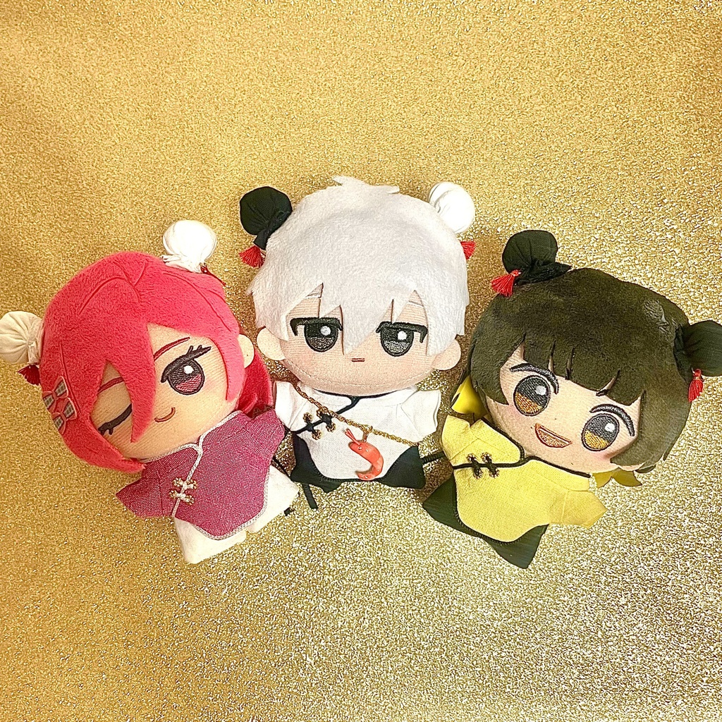 お団子ヘッドセット【10~12cmぬい用】