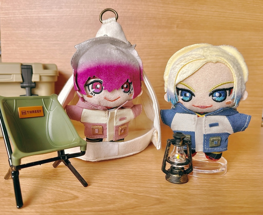 テント型ぬいポーチ