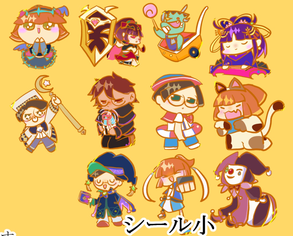 シール小14種/シール大2種（）