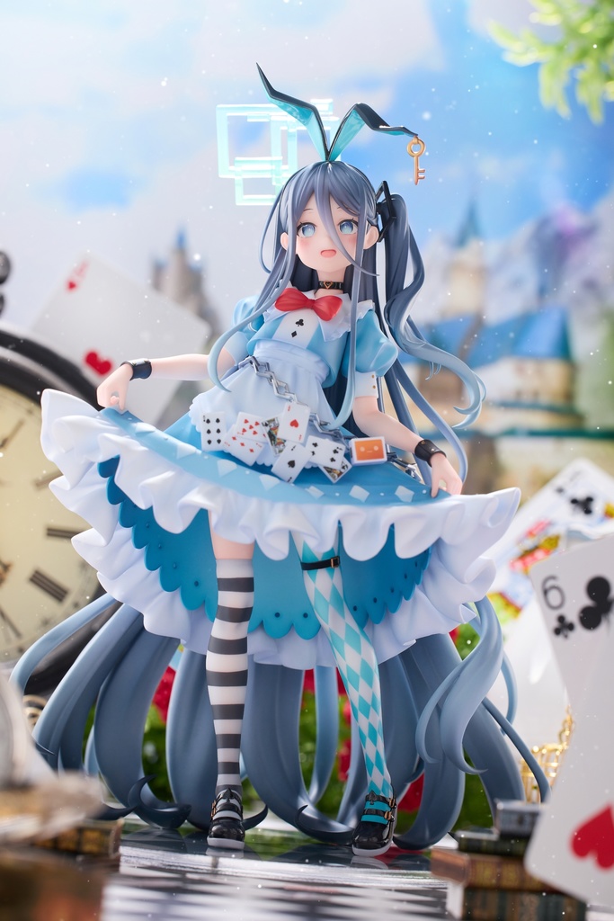 ブルーアーカイブ 天童アリス In不思議な国 未塗装未組み立てガレージキット