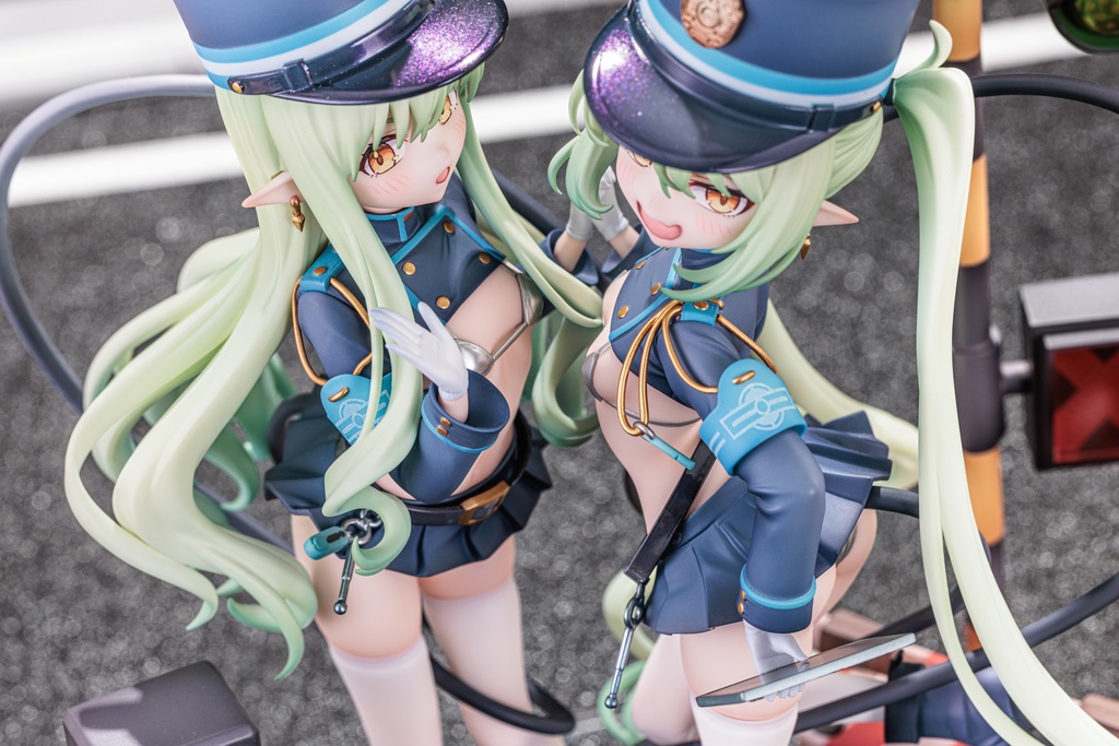 ブルーアーカイブ 橘ヒカリ&橘ノゾミ 未塗装未組み立てガレージキット