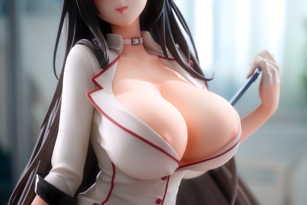 ブルーアーカイブ 調月リオ ナースver. 1/6 未塗装未組み立てガレージキット