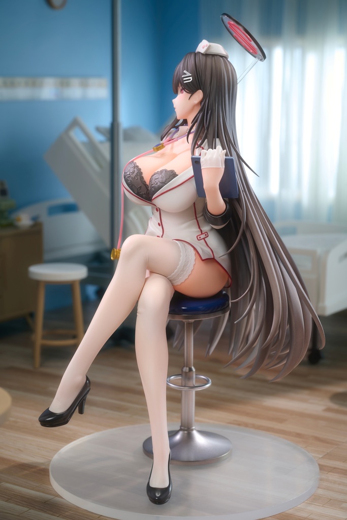 ブルーアーカイブ 調月リオ ナースver. 1/6 未塗装未組み立てガレージキット