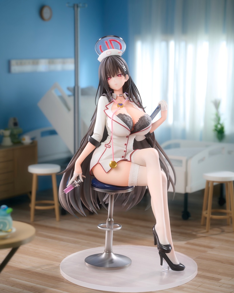 ブルーアーカイブ 調月リオ ナースver. 1/6 未塗装未組み立てガレージキット