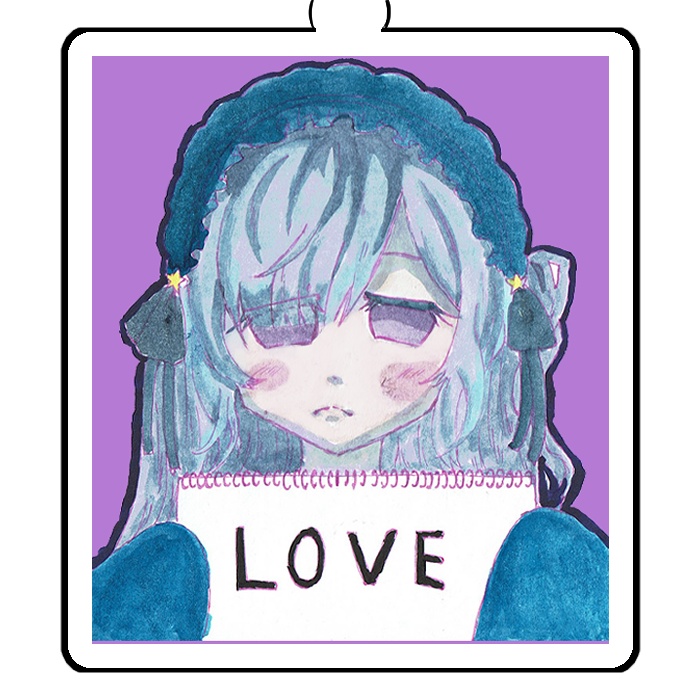 アクリルキーホルダー エマ/アンアン/ミリア