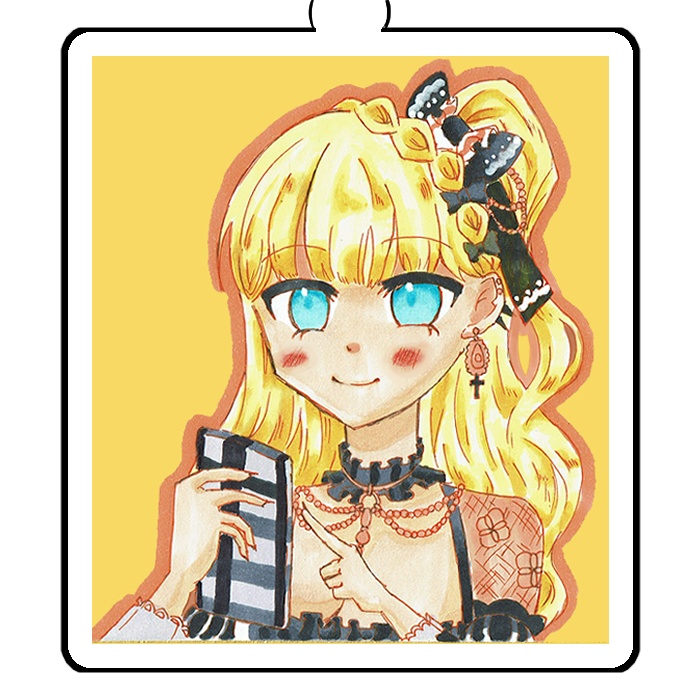 アクリルキーホルダー エマ/アンアン/ミリア