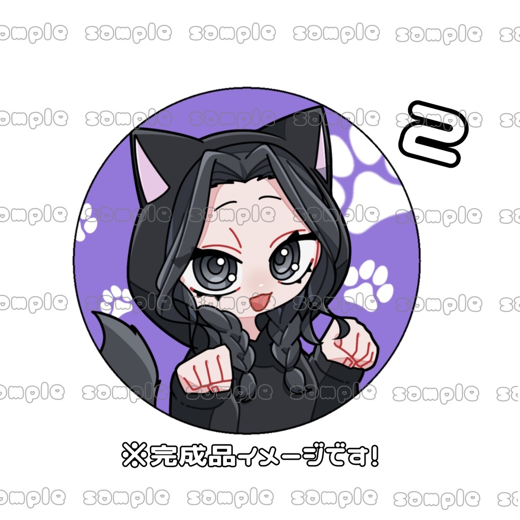 🐱 缶バッジ