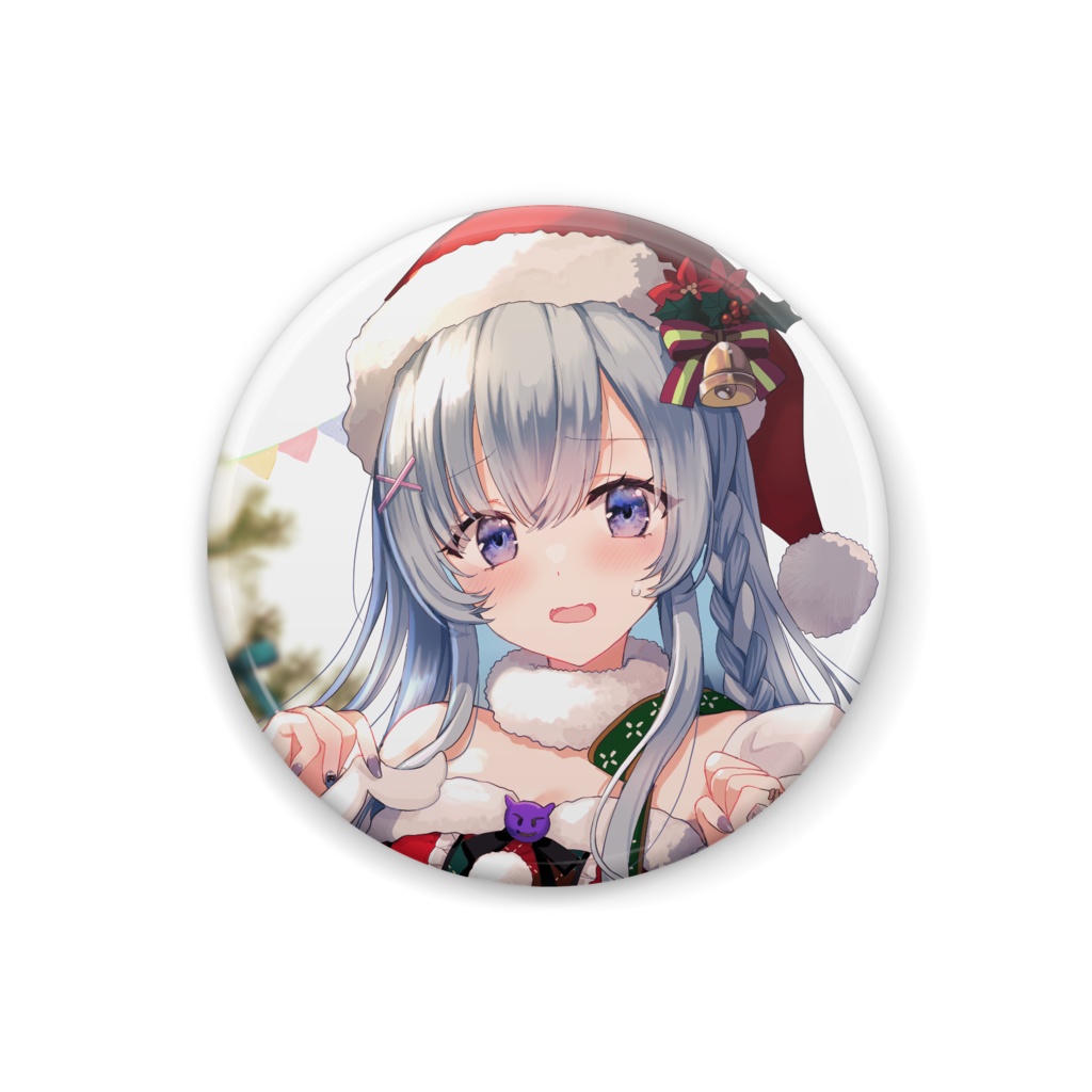 ２０２４年くりすます　缶バッジ