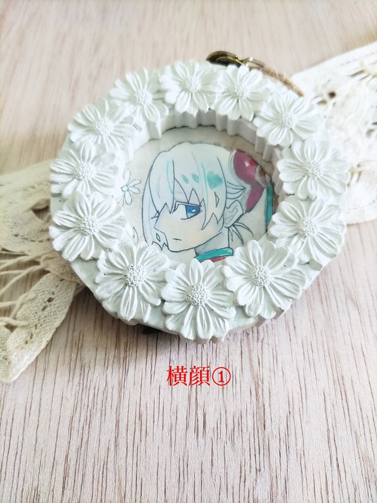 小さい原画『横顔』①/② オリジナル 手描き イラスト