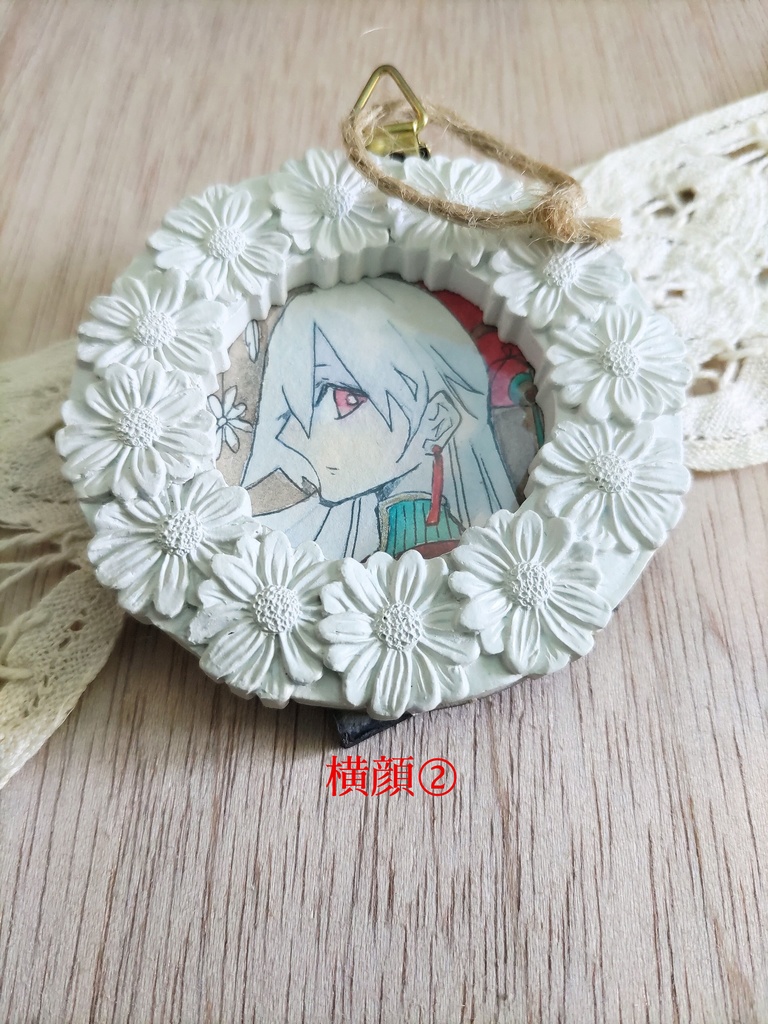 小さい原画『横顔』①/② オリジナル 手描き イラスト