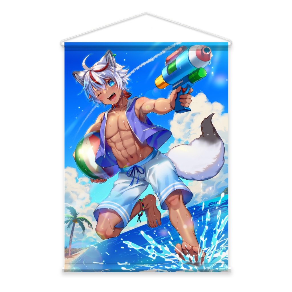 水着タペストリー
