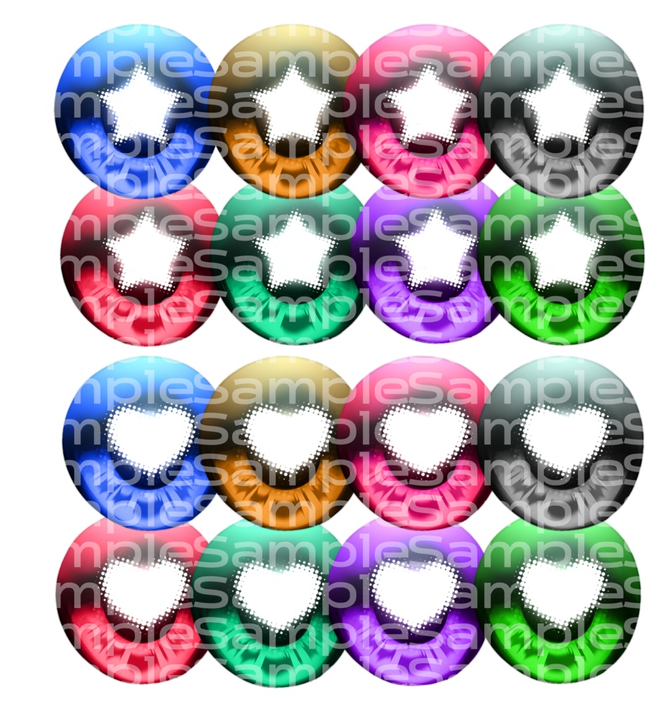 45_01 Eyes texture <Chiffon>