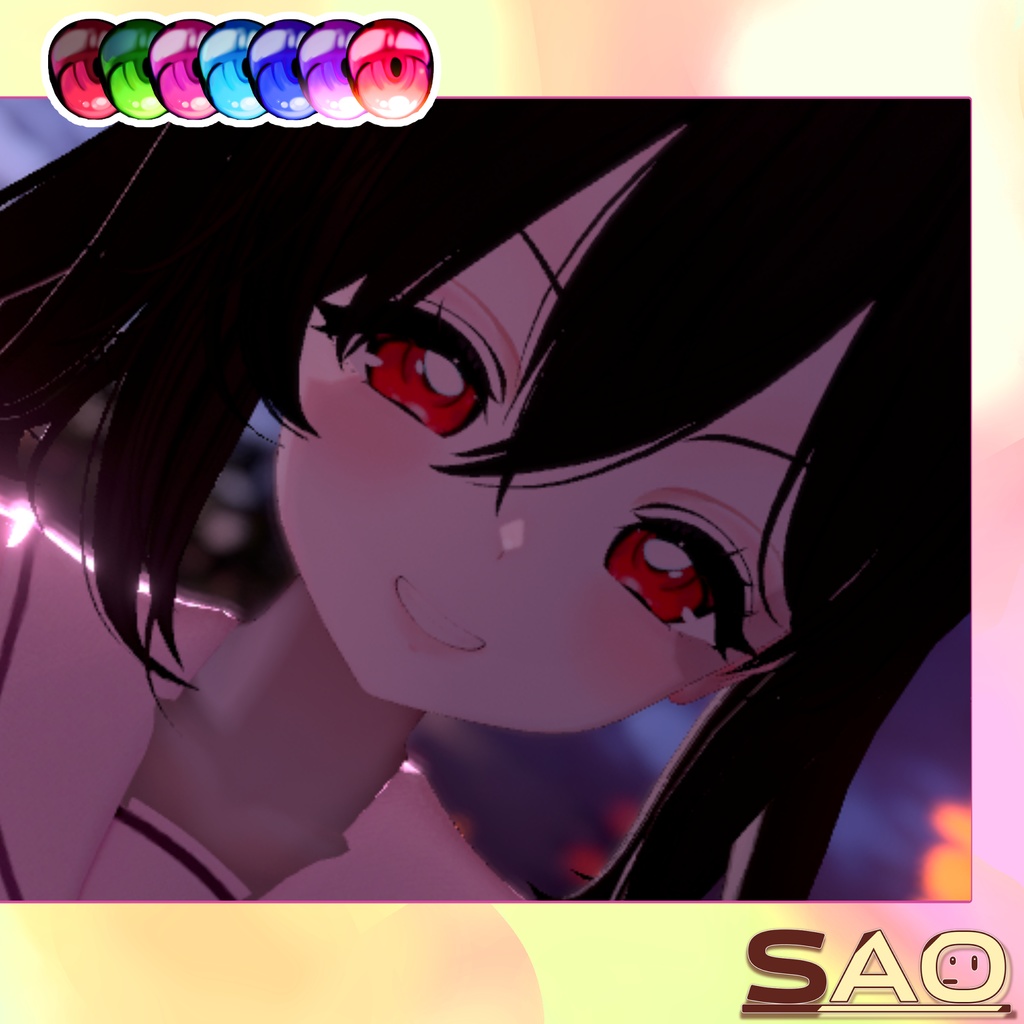 ʚ SAO_SHINANO_makeup texture&EYE texture ɞ