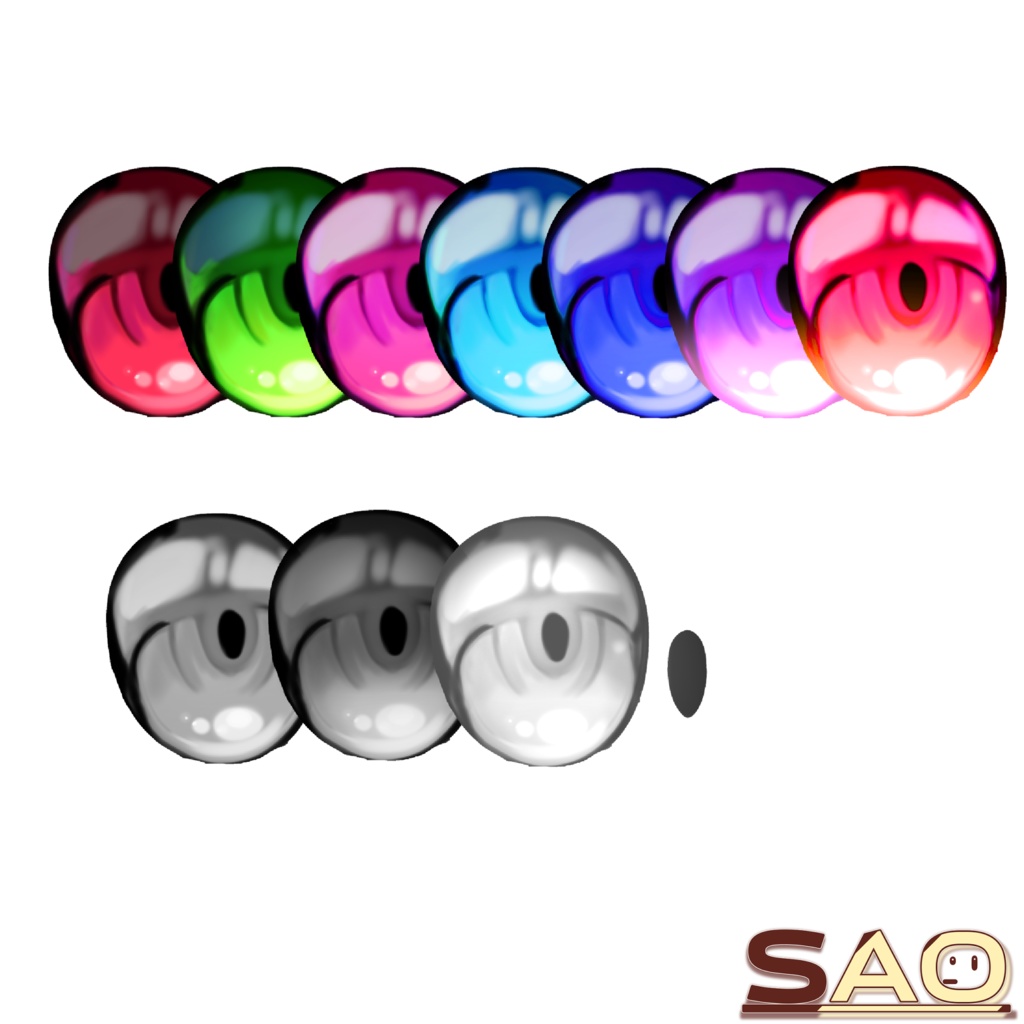 ʚ SAO_SHINANO_makeup texture&EYE texture ɞ