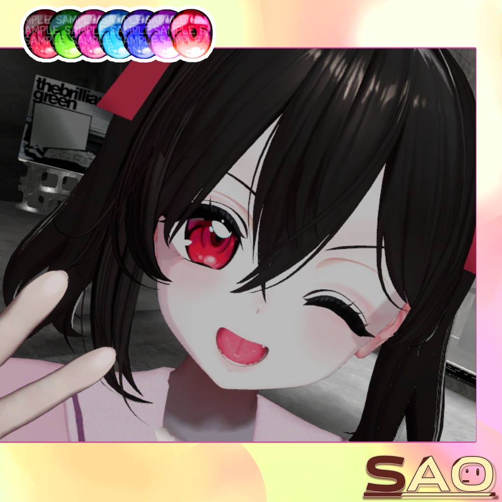 ʚ SAO_SHINANO_makeup texture&EYE texture ɞ