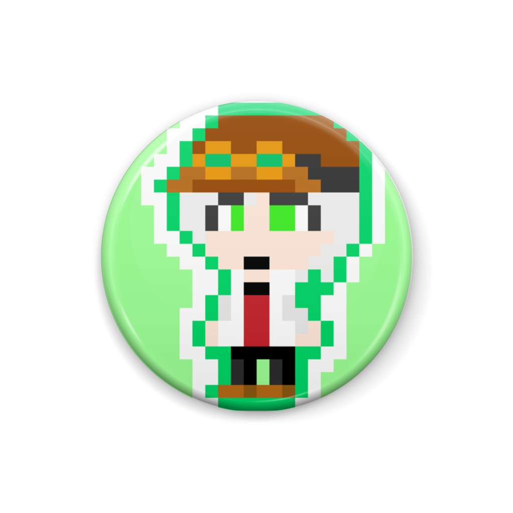 ドＭ式melonの　　缶バッジ