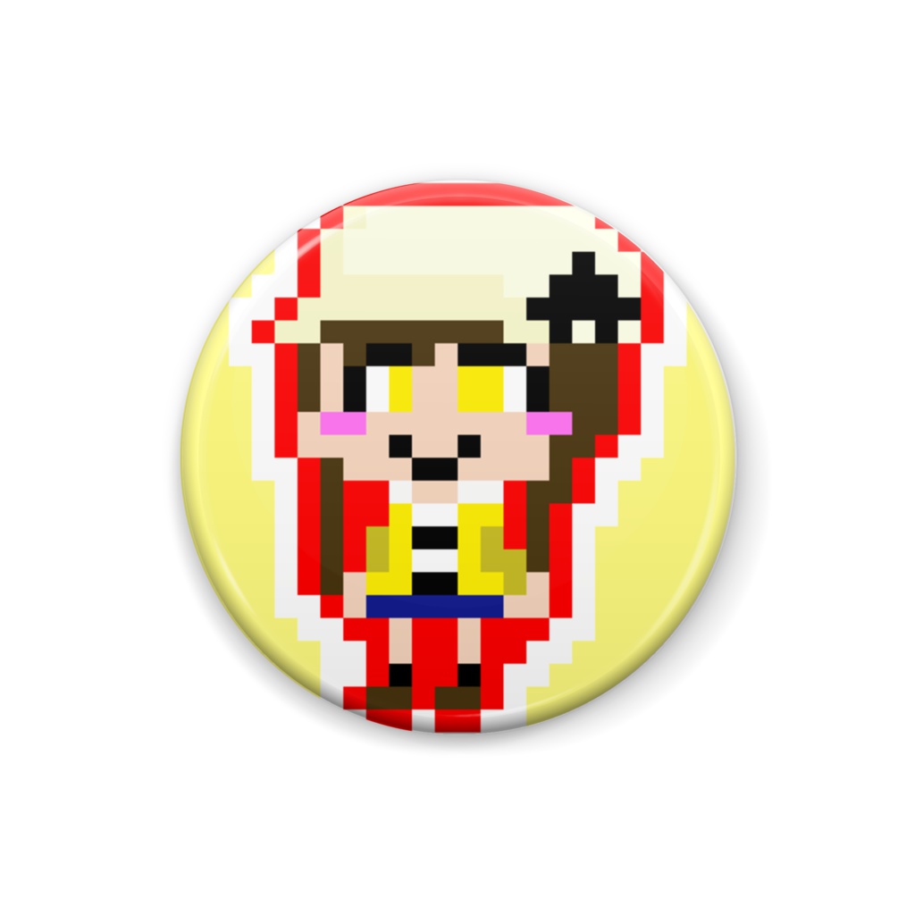 結月くらげ式結ちゃん　缶バッジ