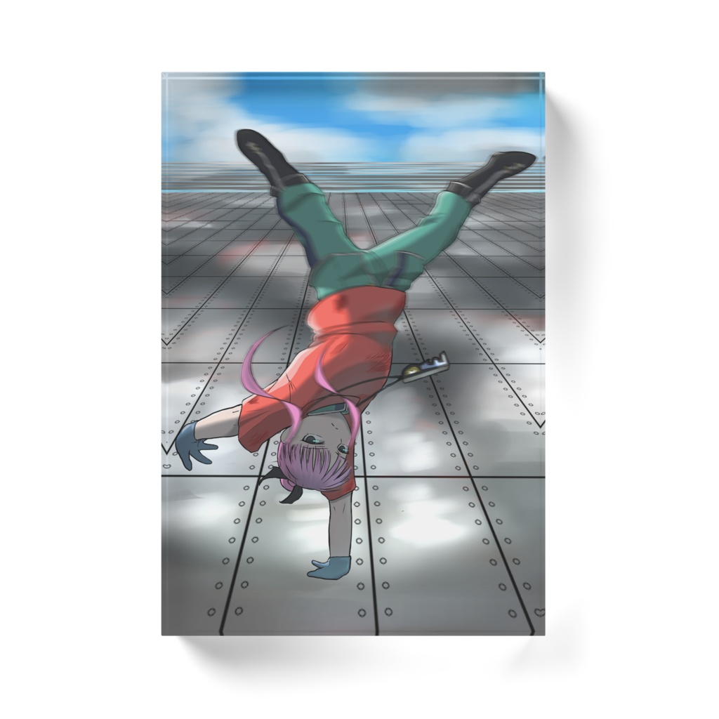 夜鳴鶯アンヴァリッド アクリルブロック