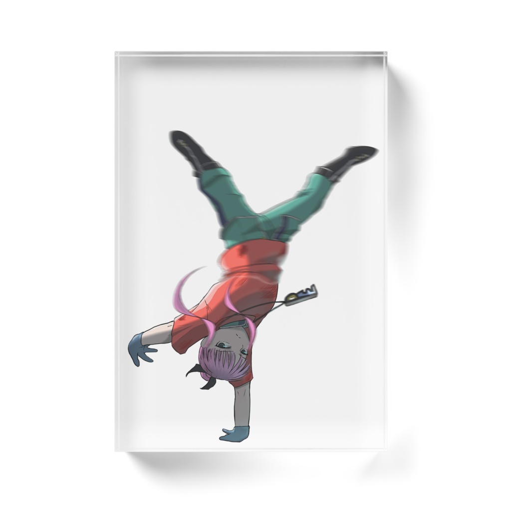 夜鳴鶯アンヴァリッド アクリルブロック 背景OFF