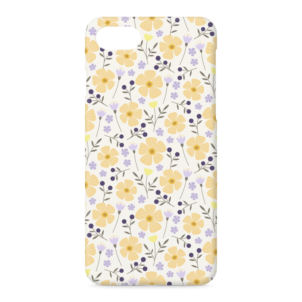 iPhoneケース Joy(Yellow)