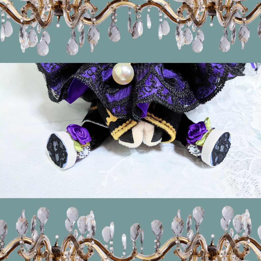 送料無料)推しの靴屋さん 光の馬車 闇の馬車 15cmぬい靴 ぬい靴