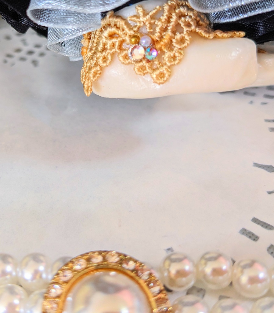 完売しました。星の王子様 ぬい靴 ぬい服 ぬいドレス 15cmぬい ともぬい ヘッドドレス付き