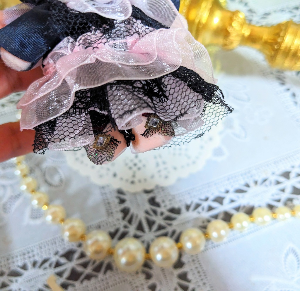 10cmぬい 12cmぬい ぬい服 ぬい靴 ぬいドレス ヘッドドレス付き