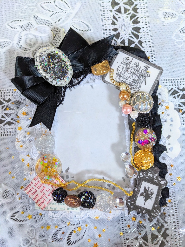 硬質カードケースデコ 18世紀デザイン