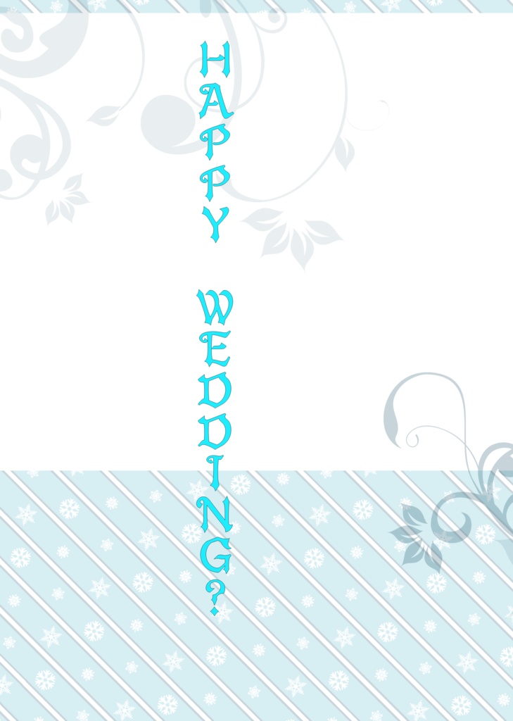 【執とらR3新刊】HAPPY WEDDING？
