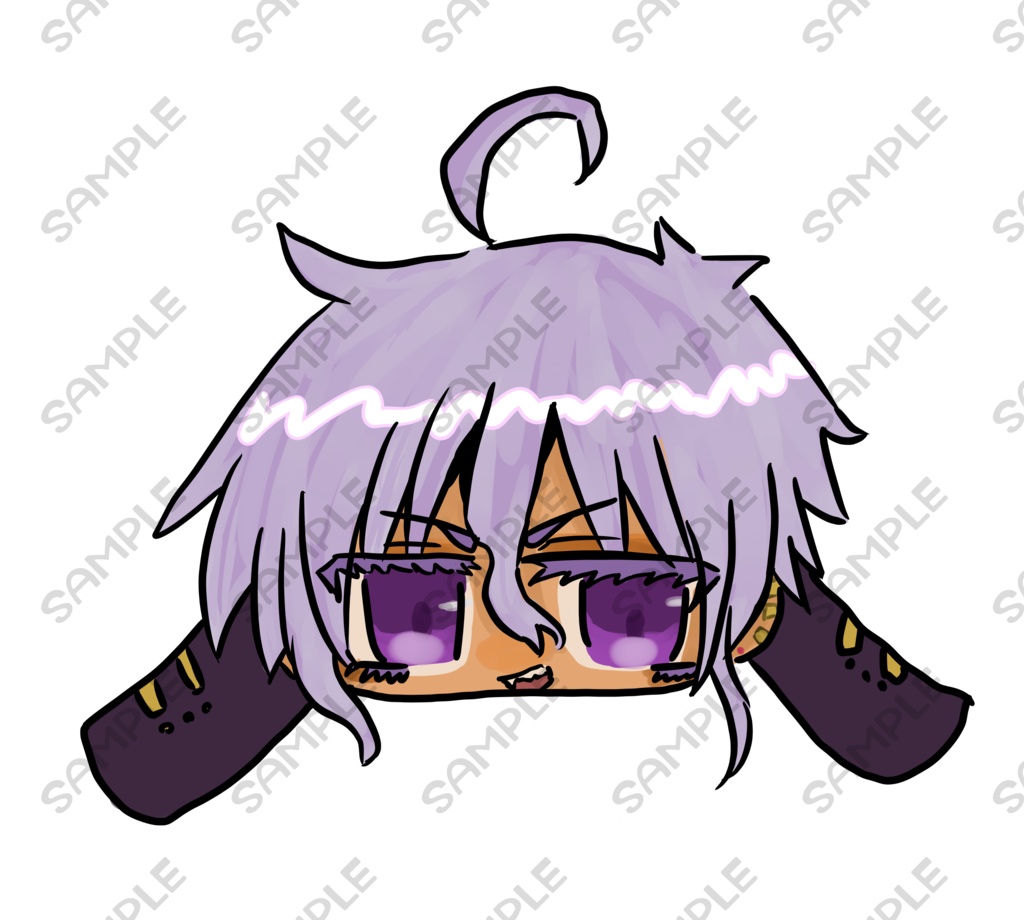 【2024年賭兎とまと誕生日記念グッズ】ポストカード&ステッカーセット